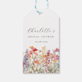 Välkomsthälsning för modern, vildblomma Möhippa Presentetikett