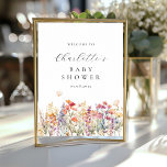 Välkomsthälsning för modern, vildblomma poster<br><div class="desc">Välkomna poster i modern, vildblomsterdusch. Välkomna gäster till din moderna och fantastiska vildblommiga babydusch med vårt anpassade poster. Om bara några få klick anpassar du den med dina egna detaljer och inställningar. Välj bland en mängd typsnitt, färg, storlekar och positioner för att göra det unikt för dig. Höj evenemanget med...</div>