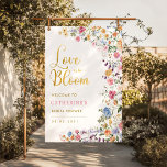 Välkomsthälsning för Möhippan Bright Wildblomma Me Poster<br><div class="desc">Denna klassens välkomstskylt kommer säkert att förstärka er händelse. Utformningen har en glad vattenfärgsblomma som blandas med lush grey foliage. Använda fält att anpassa kortet med din egen ordalydelse och information. Bakgrunden färg i inbjudan är vit, men du kan välja en ny fyllning färg för att matcha den med ditt...</div>