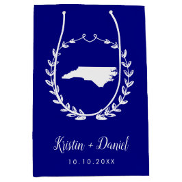 Välkomsthälsning för Navy Blue North Carolina Kart