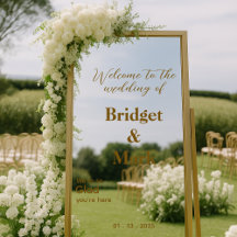 Välkomsthälsning för självfie-handskriven Bröllop