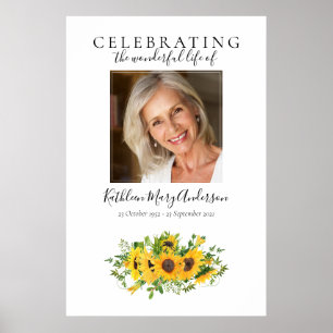 Välkomsthälsning för solrossymbol poster