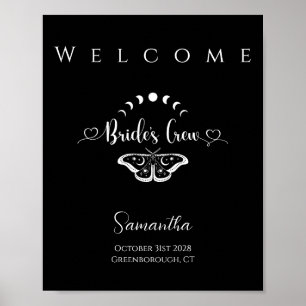 Välkomsthälsning från Bachelorette Party celestial Poster