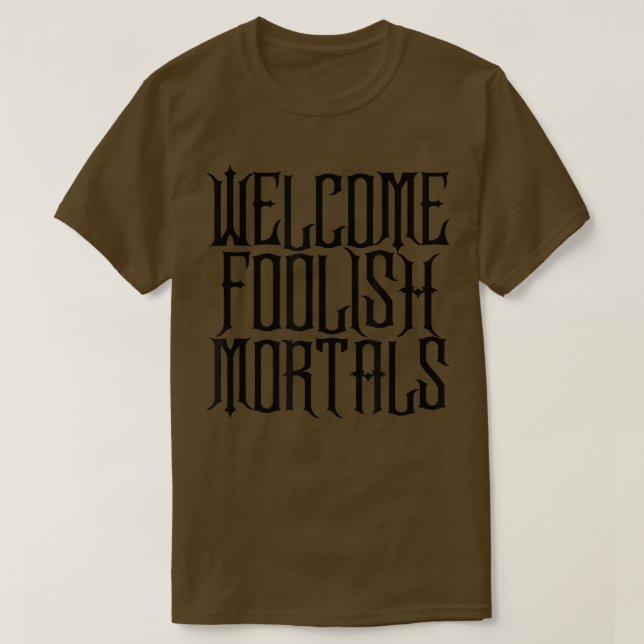 Välkomsthälsning och Memorab T Shirt (Design framsida)
