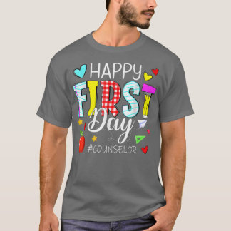 Välkomsthälsning till Back to school, första dagen T Shirt