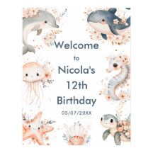 Välkomsthälsning under Födelsedagsfesten Sea Anima