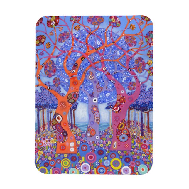 Välkomsthälsoorganisationen Backe 2013 Magnet (Vertikal)