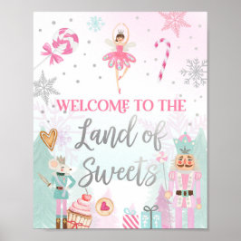Välkomsthandeln Nutcracker Ballerina Girl Poster