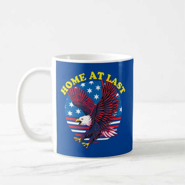 Välkomsthem Veteran | Patriotic Eagle Kaffemugg (Vänster)