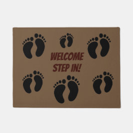 Välkomsthjälp för fotavtryck