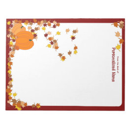 Välkomsthöst - ej inbäddad anteckningsblock