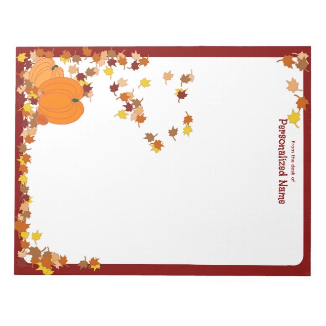 Välkomsthöst - ej inbäddad anteckningsblock (Framsida)