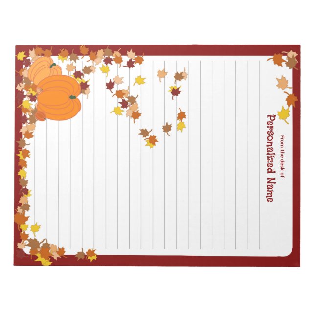 Välkomsthöst - Led Anteckningsblock (Framsida)