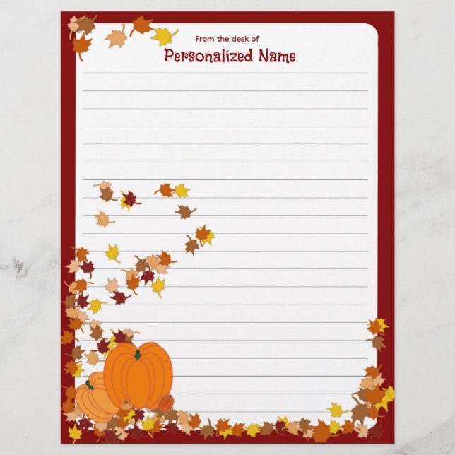 Välkomsthöst - Led Brevhuvud (Framsida)