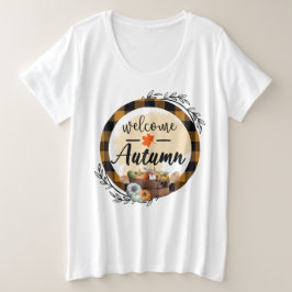 Välkomsthöstens Vintage Pumpkin T Shirt