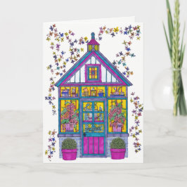 Välkomsthusets hälsningskort kort