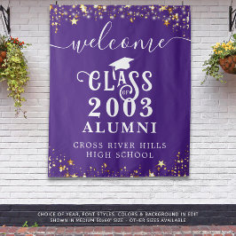 Välkomstklass för Lila av klass återförening - Alu