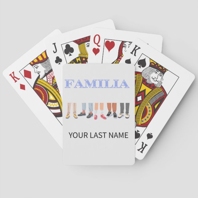 Välkomstklocka i Familia Casinokort (Baksidan)