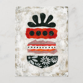 Välkomstkort - Abstrakt Art Vykort