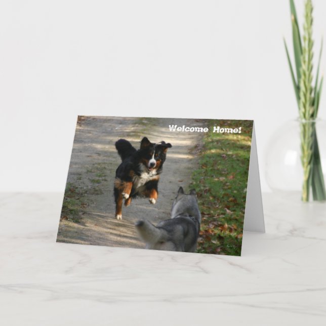 Välkomstkort - återförening kort (Framsida)