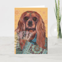 Välkomstkort | Cavalier Spaniel | Ruby Cavalier