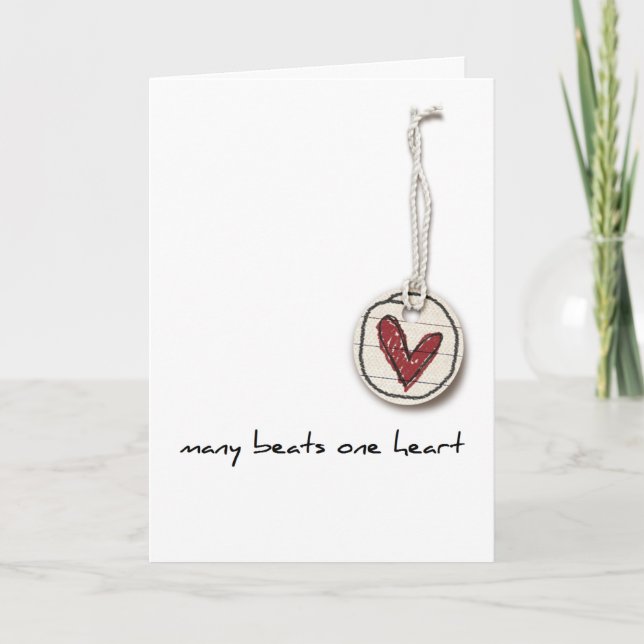 välkomstkort för adoption kort (Framsida)