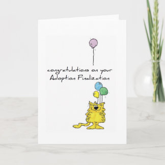 välkomstkort för adoption kort