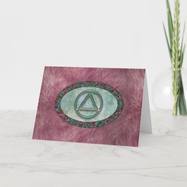 Välkomstkort för återställning av sober-säkerhet kort (Framsida)