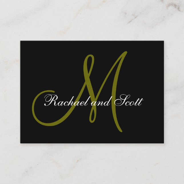 Välkomstkort för bröllopsinbjudningar tilläggskort (Framsida)