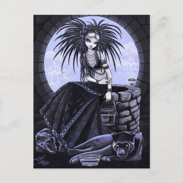 Välkomstkort för Fusion Vatten Panther Vykort (Framsida)