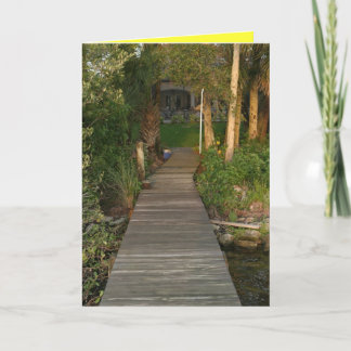 Välkomstkort för hemhälsning kort