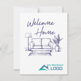 Välkomstkort för Home Anpassningsbar Real Gods Kort