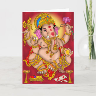 Välkomstkort för Lord Ganesha Kort