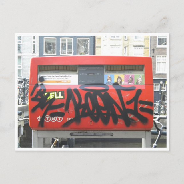 Välkomstkort för röstbrevlåda vykort (Framsida)