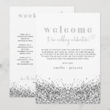 Välkomstkort för tidslinjen Brev i REGINA Silver