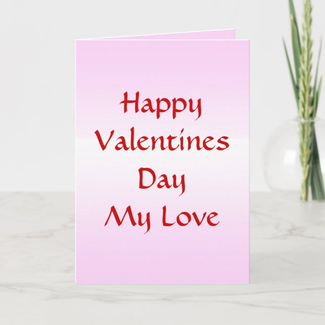 Välkomstkort för Valentine & Scripture Helgkort (Framsida)