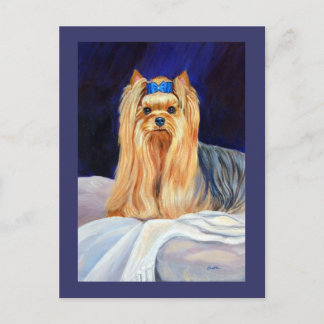 Välkomstkort för Yorkshire Terrier Vykort