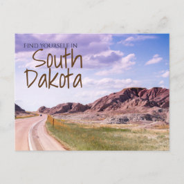 Välkomstkort från South Dakota Vykort