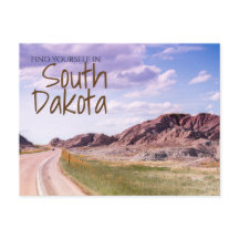 Välkomstkort från South Dakota