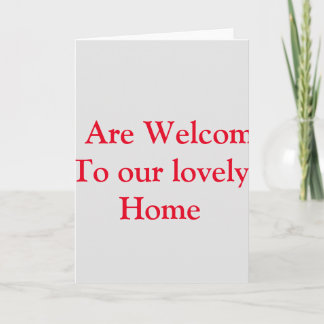 välkomstkort helgkort