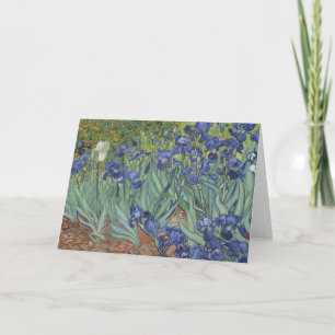 Välkomstkort Vincent van Gogh  ( Iriser ) Kort