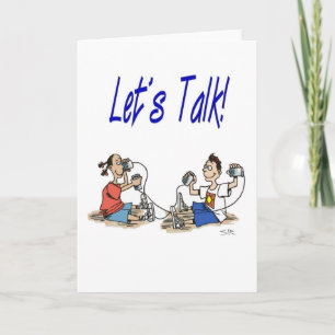 Välkomstkortet Let's Talk Kort