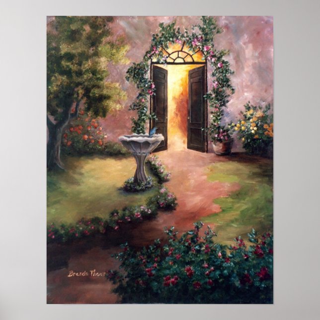 Välkomstljus Poster Skriv ut (Framsidan)