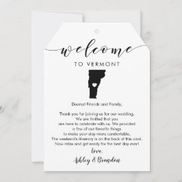 VälkomstMärkrn Vermont Bröllop, Brev och Irland