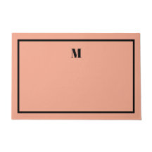 VälkomstMat för klassisk Serif Initialer