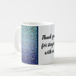 Välkomstmosaik för tack Vacation Rental Guest Kaffemugg