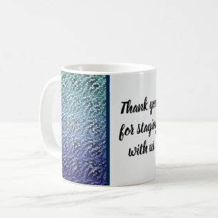 Välkomstmosaik för tack Vacation Rental Guest Kaffemugg