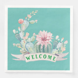 VälkomstPappersservett i sydväst Pappersservett