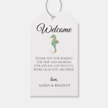 Välkomstpåse för Botaniska sjöhästen Bröllop