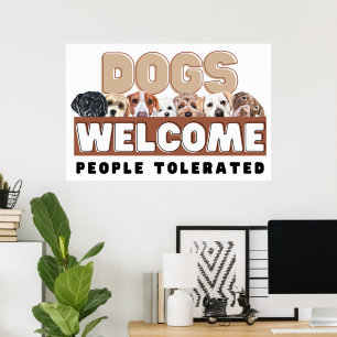 Välkomstpersoner som tolererat utskrift tolereras  poster